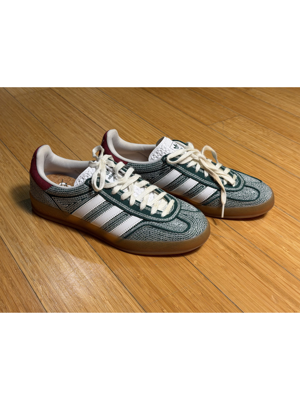 Adidas x Sean Wotherspoon Gazelle Indoor Green Hemp IG1456 Men's 8.5 NWOT